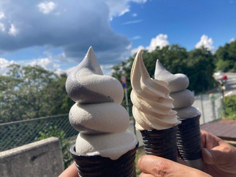 ごまさんスカイタワーのソフトクリーム